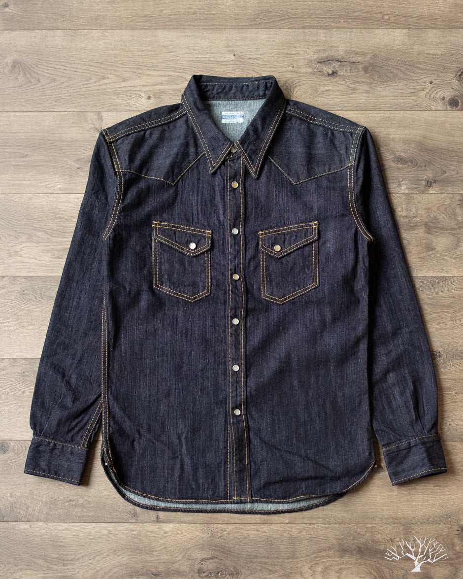 FN-SDW-001L - 10oz Denim Western Shirt