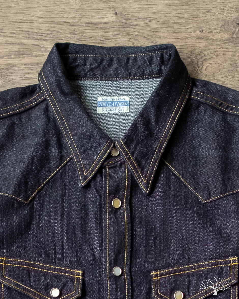 FN-SDW-001L - 10oz Denim Western Shirt