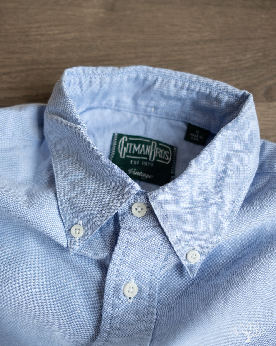 NEW- newest Gitman Blue Dress shirt