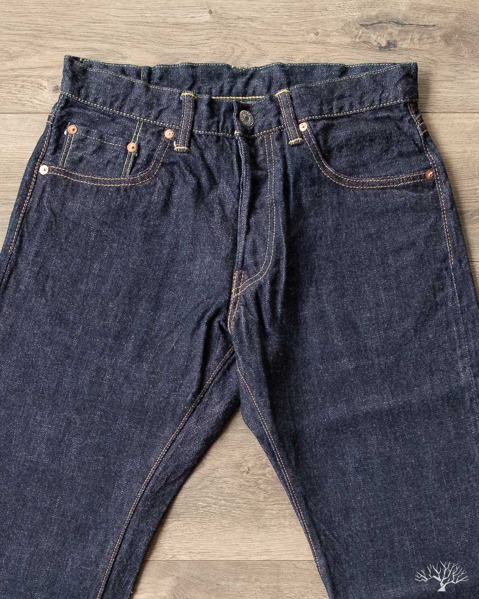 50's Jeans Slim Tapered Selvedge Denim