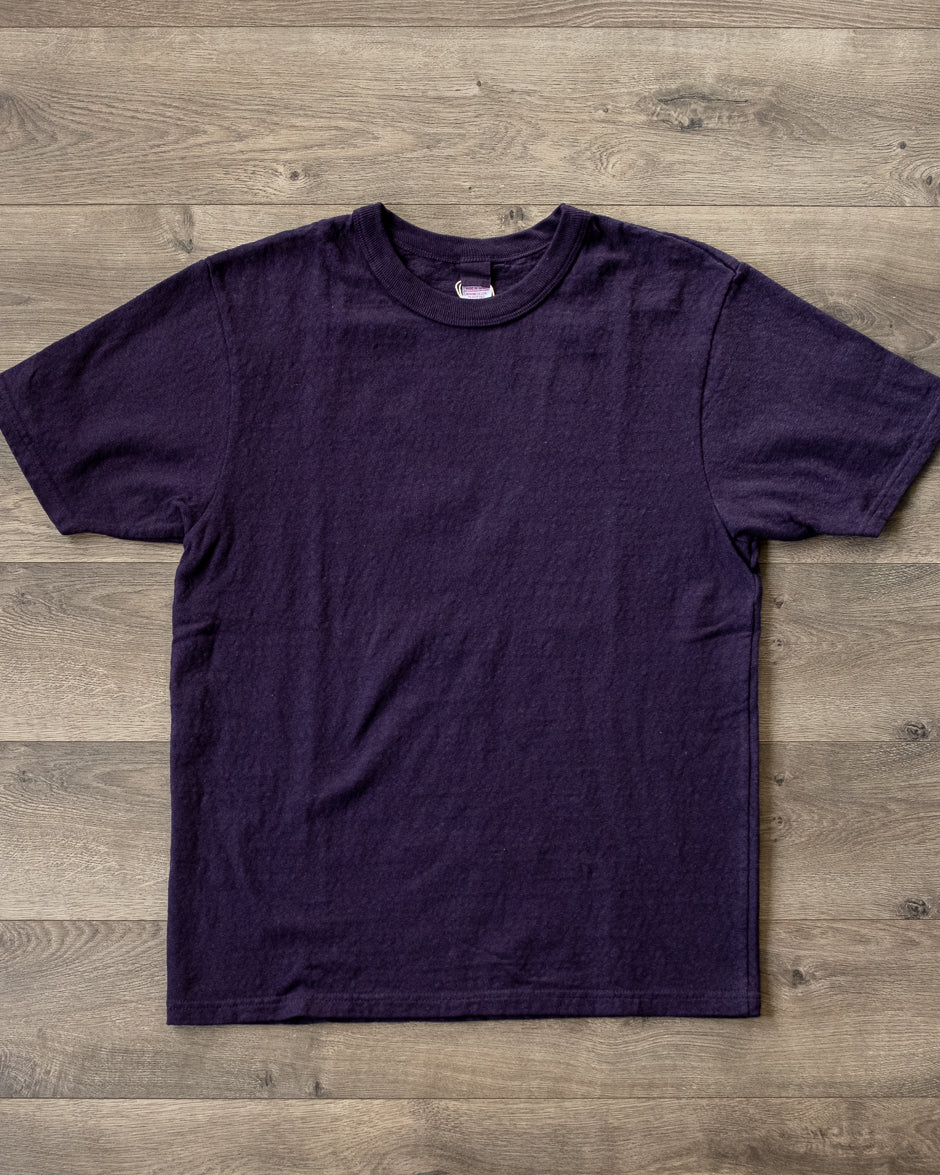 UES - No. 8 Slub Nep Tee - Navy – Withered Fig