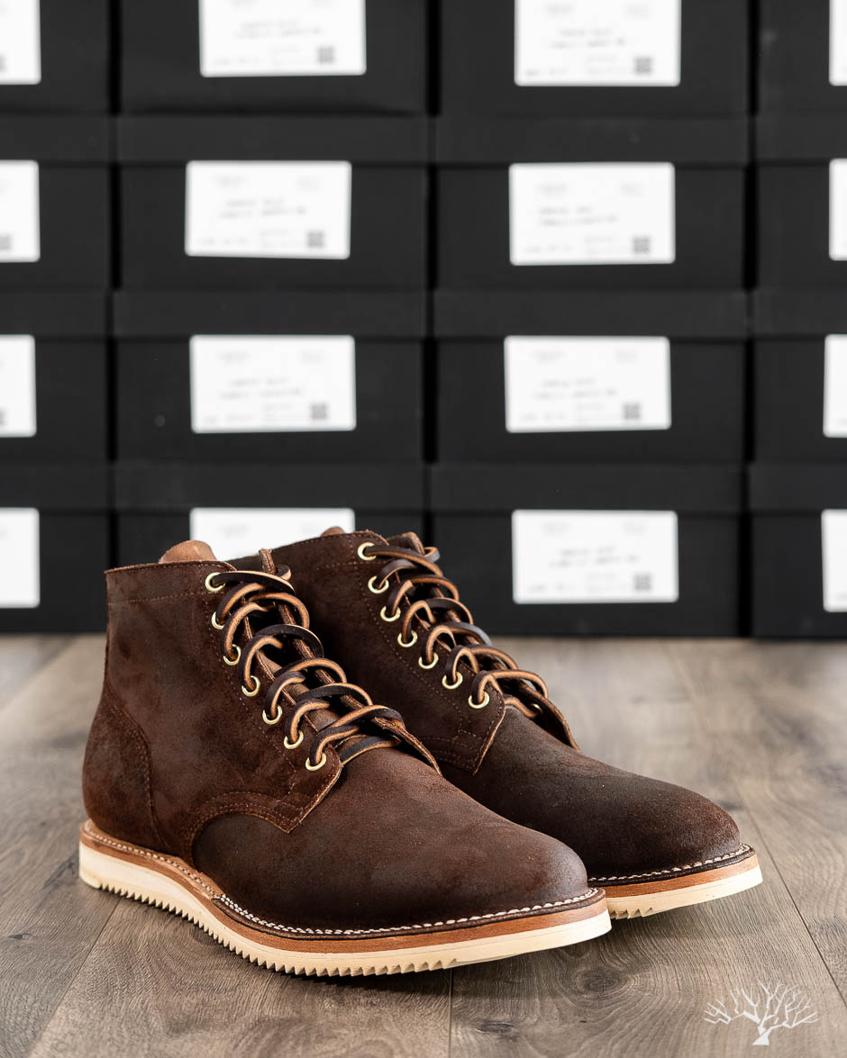Viberg - Marvington II Service Boot - Tobacco Chamois Roughout - 1035 –  Withered Fig