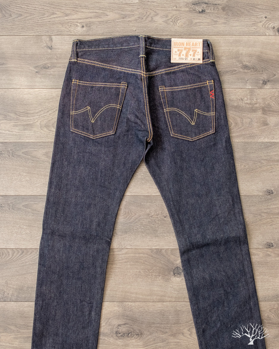 Iron Heart - IH-777S-21 - Indigo 21oz Japanese Selvedge Slim