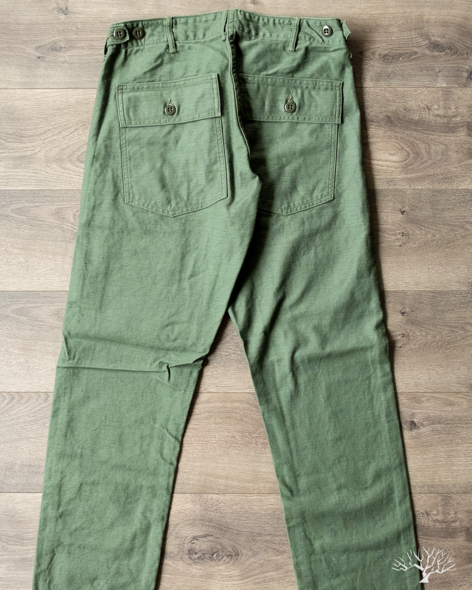Worn] orSlow Slim Fit Fatigue Pants - Sizing Guide and Nine Month