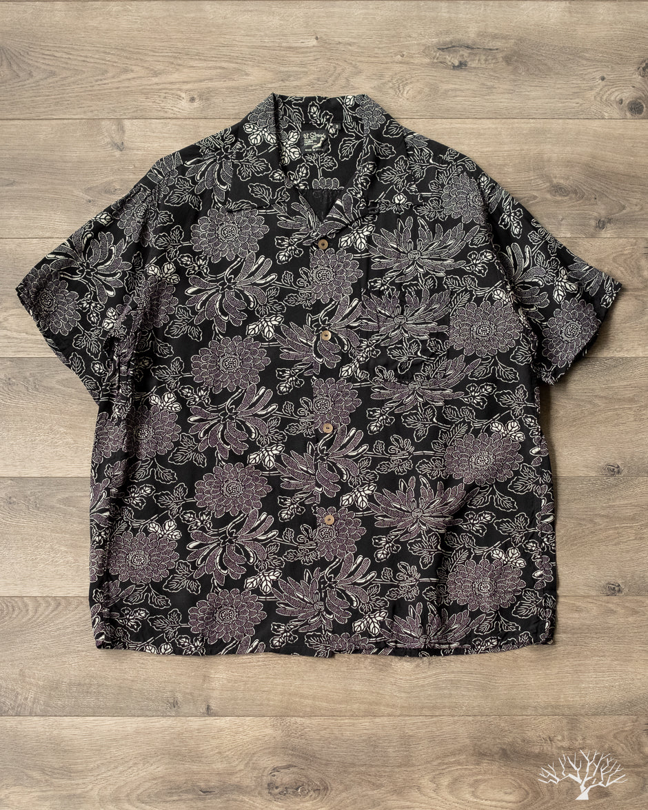 orSlow - Hawaiian Shirt - Black – Withered Fig