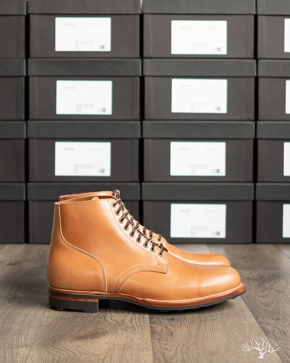 Viberg natural shell outlet cordovan