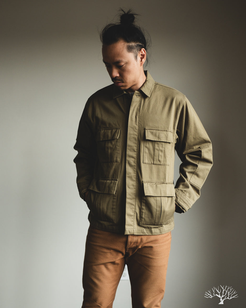 3sixteen BDU Jacket - Olive Back Satin