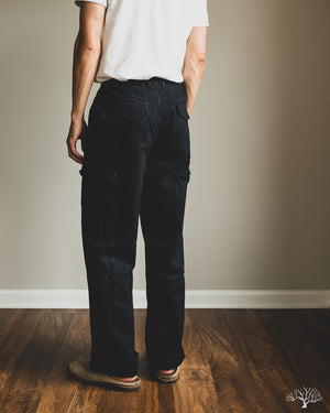 3sixteen Cargo Pant - Black Washed Twill