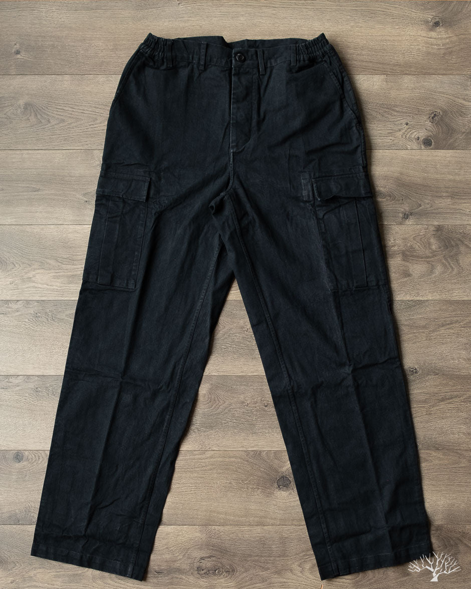 3sixteen Cargo Pant - Black Washed Twill