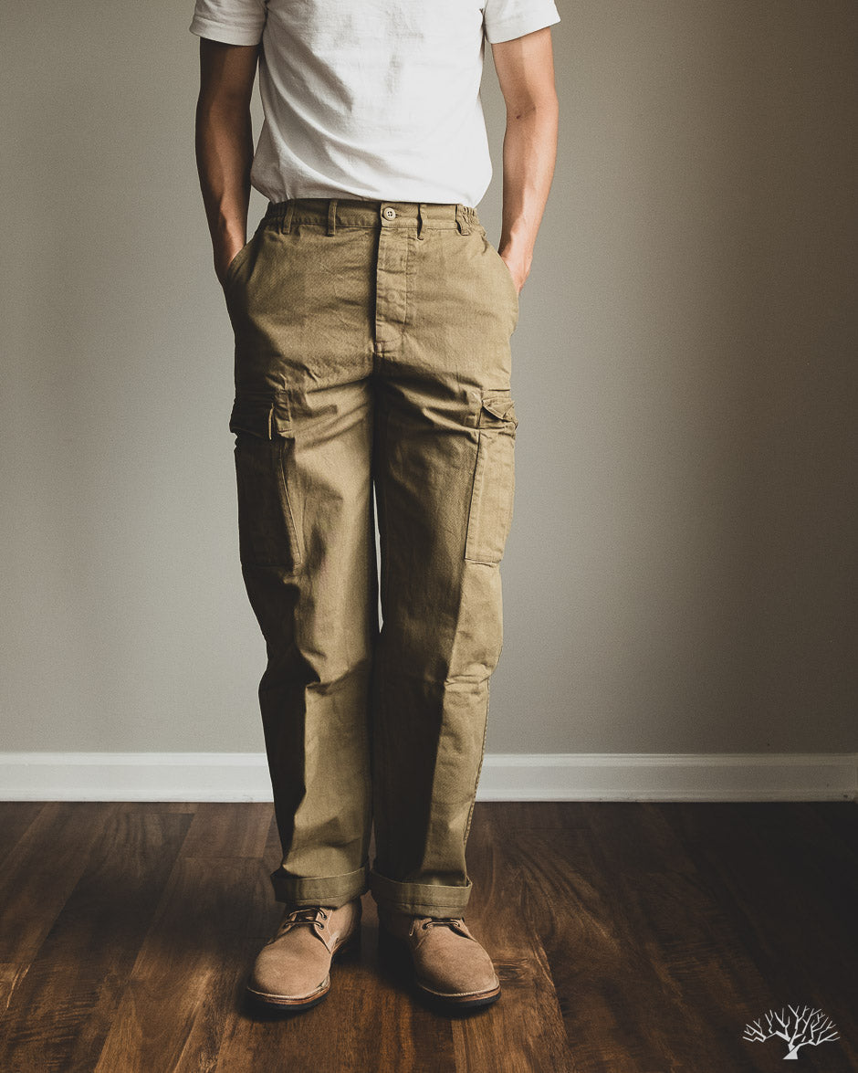 3sixteen Cargo Pant - Coyote Washed Twill