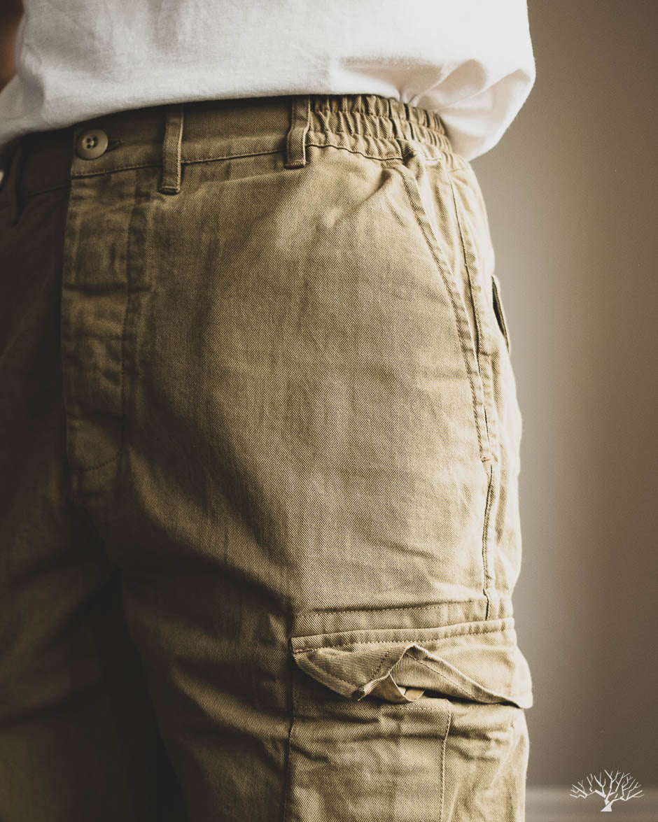 3sixteen Cargo Pant - Coyote Washed Twill