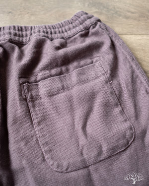 3sixteen Club Shorts - Plum Hand Stitch