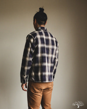 3sixteen Crosscut Flannel - Midnight Plaid