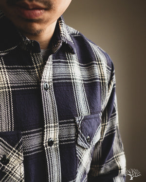 3sixteen Crosscut Flannel - Midnight Plaid