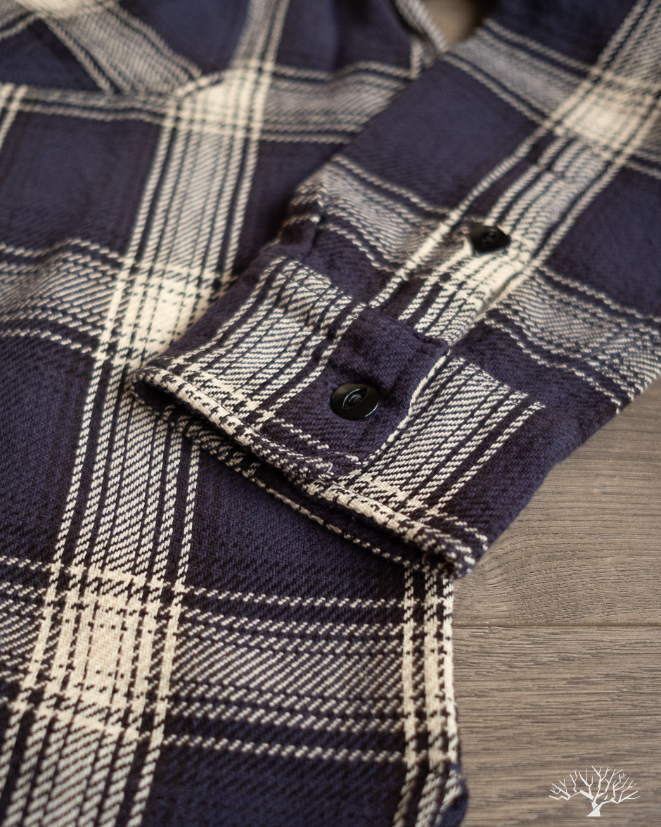 3sixteen Crosscut Flannel - Midnight Plaid