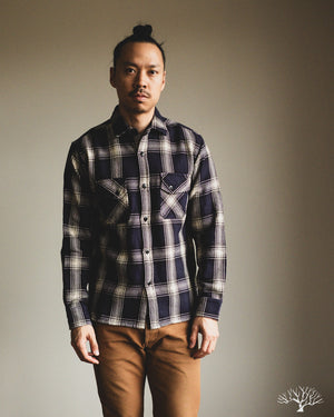 3sixteen Crosscut Flannel - Midnight Plaid