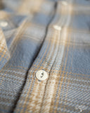 3sixteen Crosscut Flannel - Power Blue Plaid