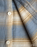 3sixteen Crosscut Flannel - Power Blue Plaid