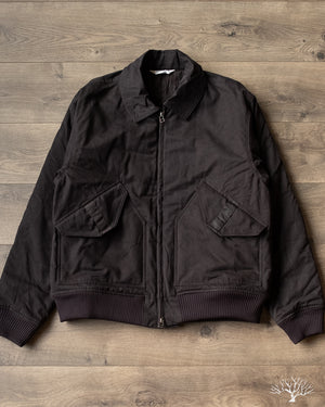 3sixteen CWU Flight Jacket - Black Cotton/Nylon