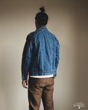 3sixteen Stonewashed Type 3s Denim Jacket - Indigo