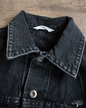 3sixteen Stonewashed Type 3s Denim Jacket - Black