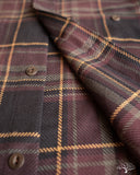 3sixteen Utility Flannel - Black Olive Plaid