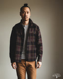 3sixteen Utility Flannel - Black Olive Plaid