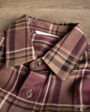 3sixteen Utility Flannel - Burgundy Oak Plaid