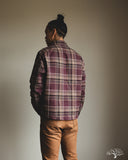 3sixteen Utility Flannel - Burgundy Oak Plaid