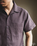 3sixteen Vacation Shirt - Plum Hand Stitch