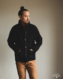 3sixteen Welding Jacket - Black Melton Wool