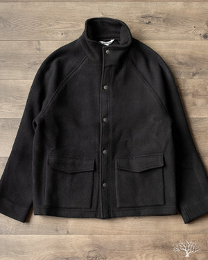 3sixteen Welding Jacket - Black Melton Wool