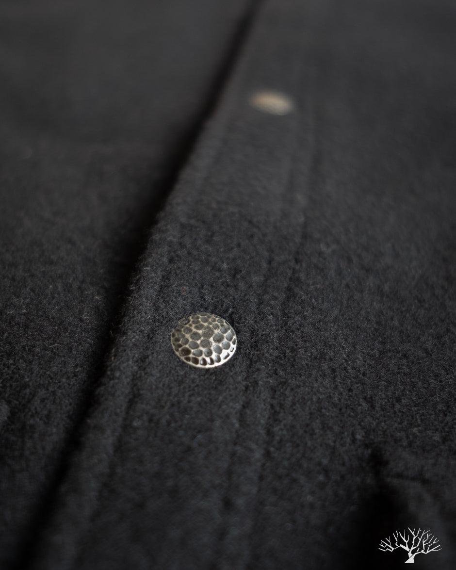 3sixteen Welding Jacket - Black Melton Wool