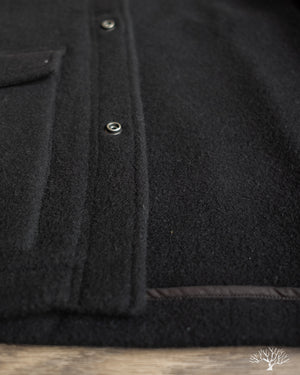 3sixteen Welding Jacket - Black Melton Wool