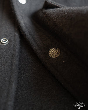 3sixteen Welding Jacket - Black Melton Wool