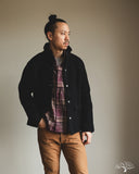 3sixteen Welding Jacket - Black Melton Wool