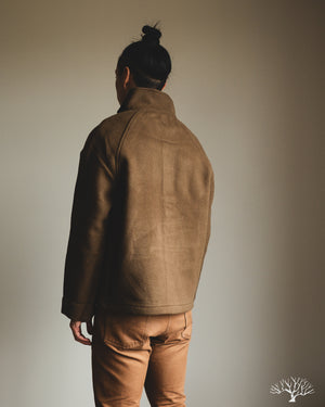 3sixteen Welding Jacket - Tobacco Melton Wool