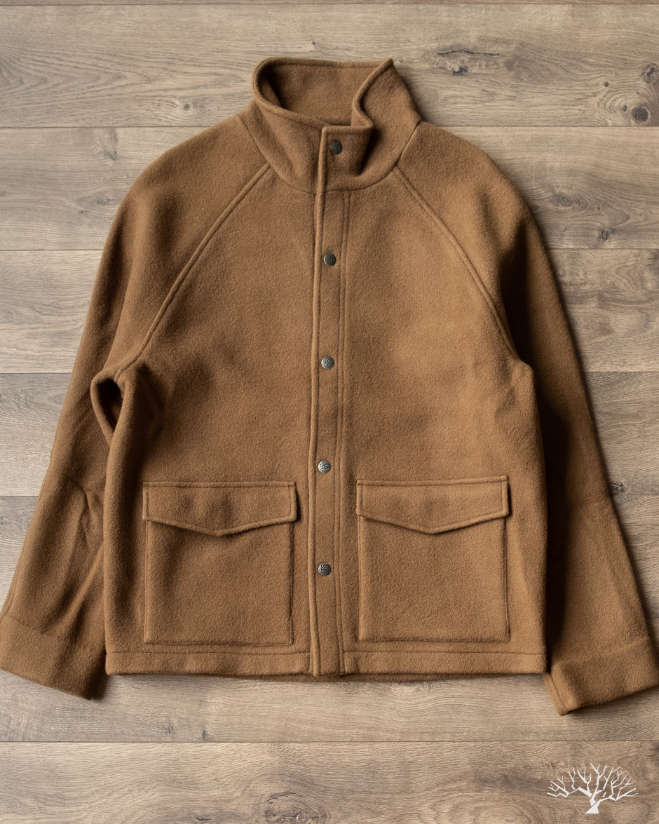 3sixteen Welding Jacket - Tobacco Melton Wool