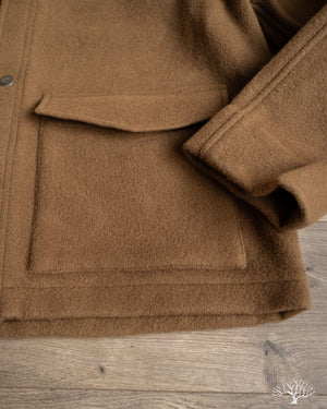 3sixteen Welding Jacket - Tobacco Melton Wool