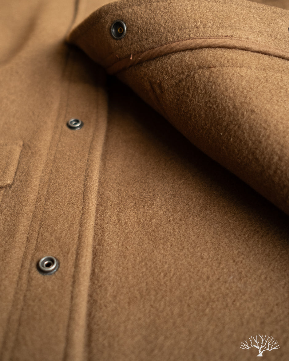 3sixteen Welding Jacket - Tobacco Melton Wool