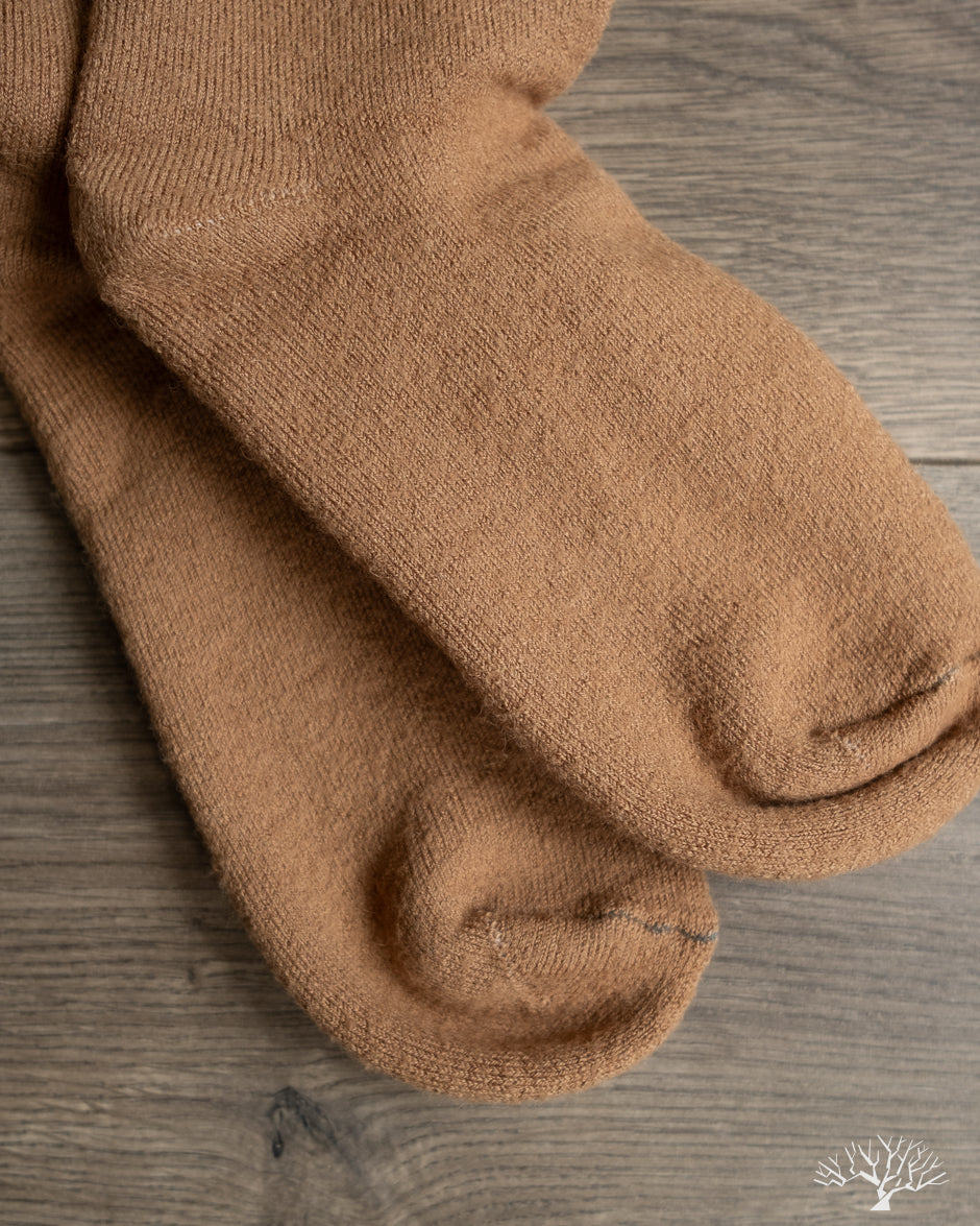 American Trench Alpaca Pile Sock - Camel