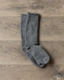 American Trench Alpaca Pile Sock - Grey