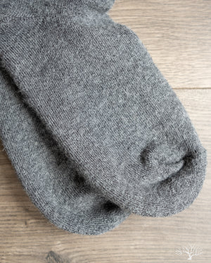 American Trench Alpaca Pile Sock - Grey