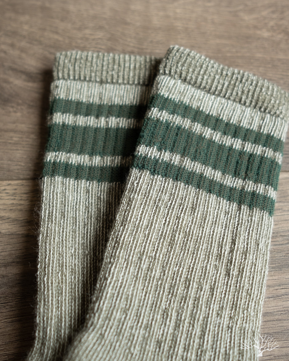 American Trench Merino Activity Sock - Moss