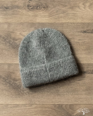 Cableami Mohair Watch Cap - Grey