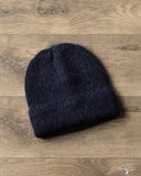 Cableami Mohair Watch Cap - Navy