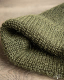 Cableami Mohair Watch Cap - Olive