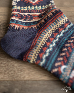 CHUP Socks Red Rock - Indigo