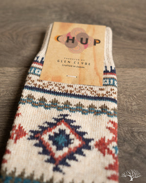 CHUP Socks Red Rock - Oatmeal