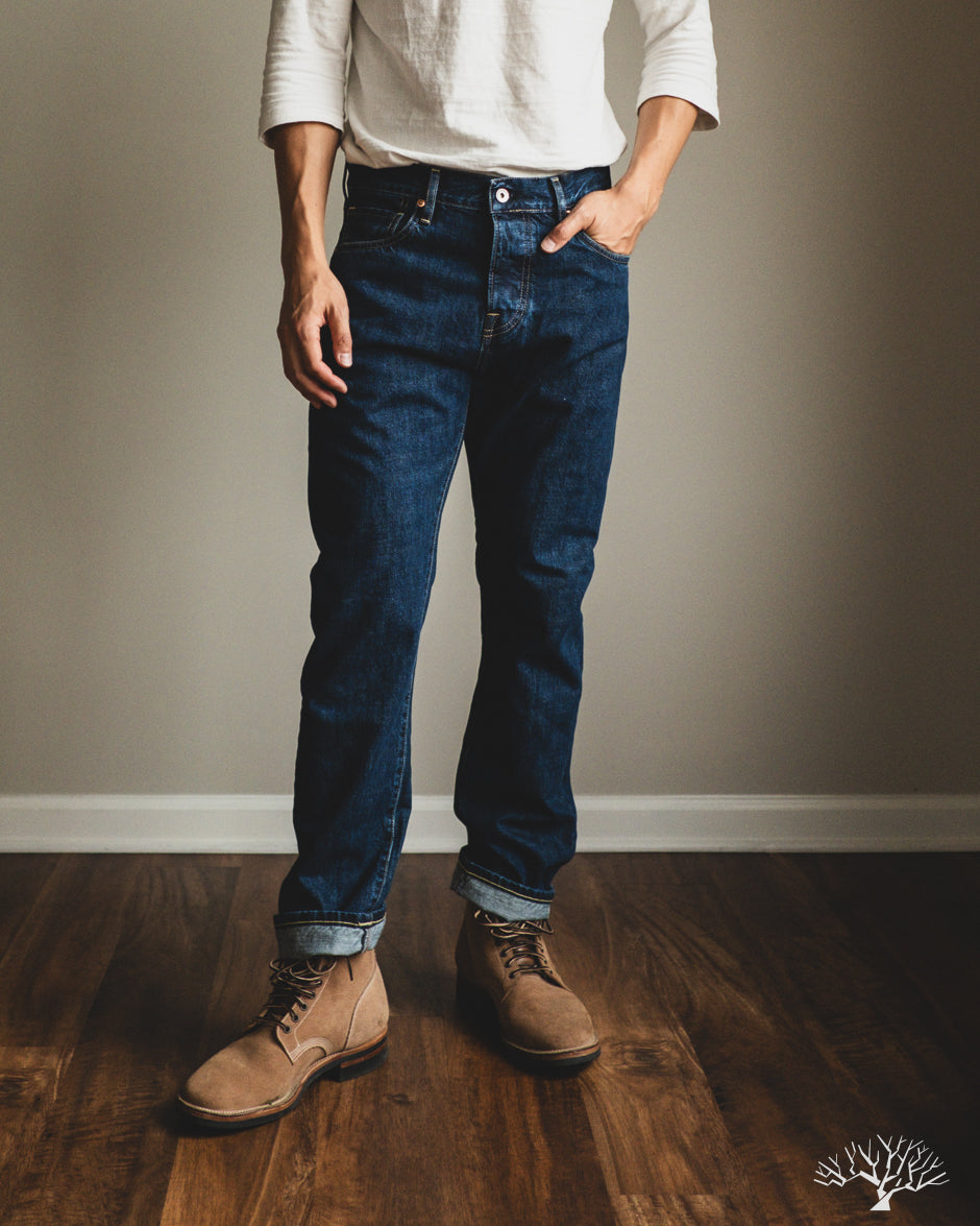 C.O.F. Studio M8 Straight Fit - 14oz Indigo Selvedge 6x Wash